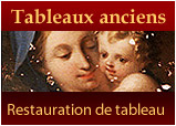 Restauration de tableau ancien Paris